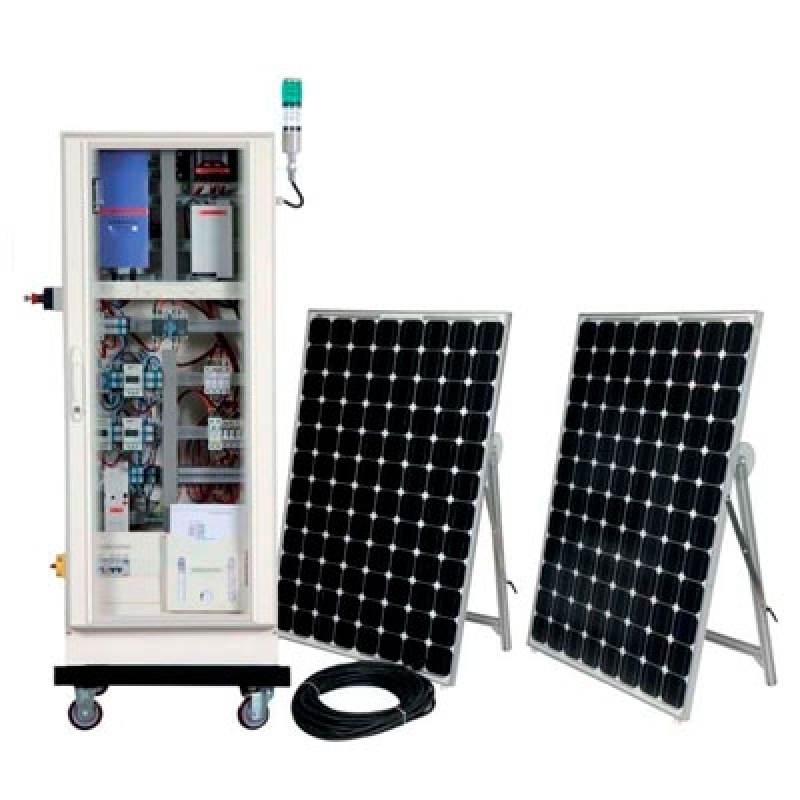 Bancada Didática de Energia Solar Fotovoltaica Distrito Federal - Bancada Didática para Treinamentos